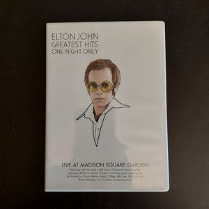 ELTON JOHN DVD ONE NIGHT ONLY - THE GREATEST HITS LIVE AT MADISON SQUARE GARDENS